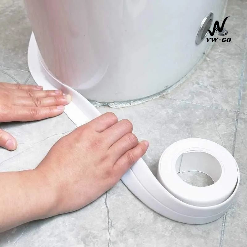 1 ชิ้น PVC（1Mยาว x 3.8CMกว้าง）ห้องน้ํา กันน้ํา เทปซีล แถบซีลขอบอ่างล้างจาน เทปครัว G2786