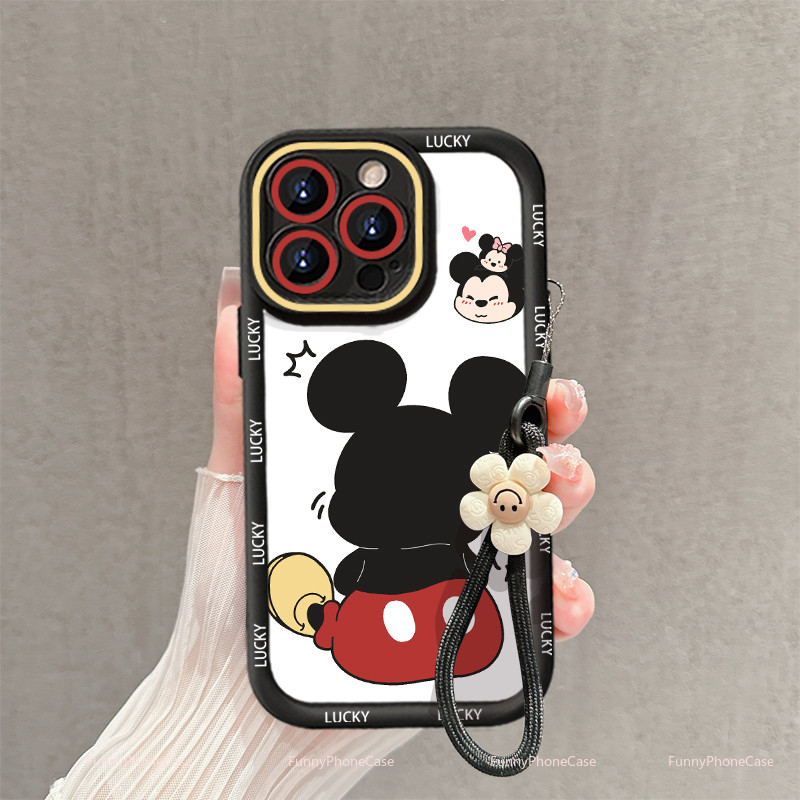 Mickeyการ์ตูนSoft ShellเหมาะสําหรับOPPO A1 A1K A1X A3 A5 A5S A7 A8 A9 A11 A11K A11X A12E A12S A15 A1
