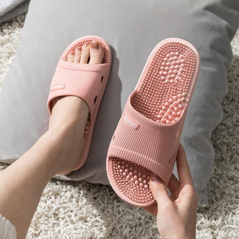 Bersy Platform Flip Flops, Anti Odor Open-toe หนารองเท้าแตะนวด, Anti Slip Beachwear EVA สวมใส่ด้านนอกรองเท้าชายหาด