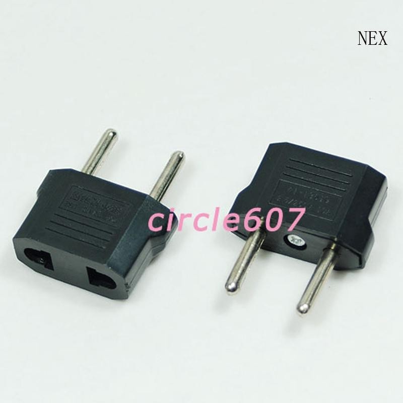 อะแดปเตอร์ปลั๊กไฟ NEX US To EU Euro Euro Euro Euro Euro Euro Euro Euro Plug Power Plug Converter Tra