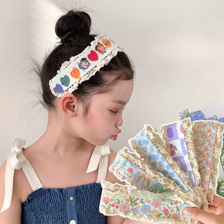 สติกเกอร์ติดผมหน้าม้าลายดอกไม้ขนาดเล็ก Tidy-up Artifact Velcro