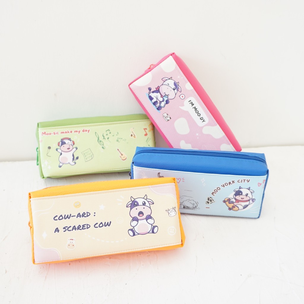 ZIPPER PENCIL CASE / CLOTH PENCIL CASE / CUTE CHARACTER PENCIL CASE