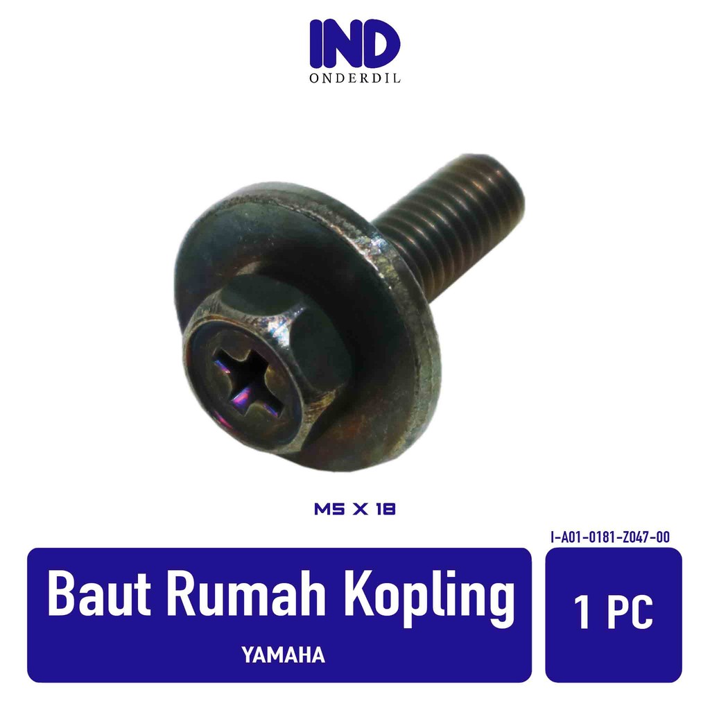 1 PC Yamaha คลัทช์ Bolt M5x18 Key 8 สลักเกลียว 5x18 M5 5 x 18 K8