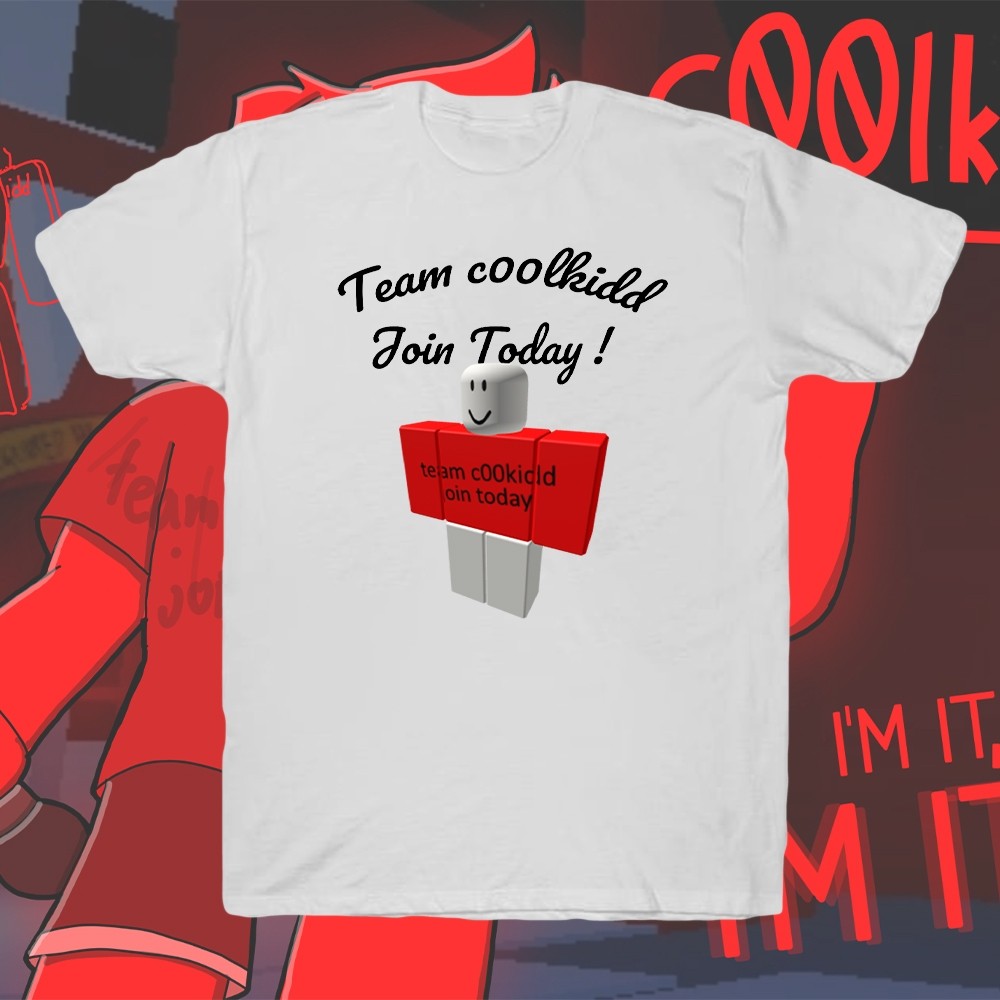ทีม Baju c00lkidd ร่วมกับ Roblox วันนี้ เสื้อยืดสําหรับเด็ก Hacker, Forsaken, เสื้อผ้าเกมสําหรับเด็ก