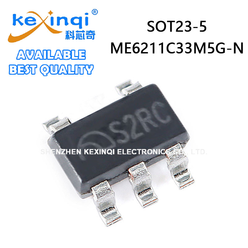 (5-20 ชิ้น) ME6211C33M5G-N S2** S2RC SOT23-5 ตัวควบคุม LDO ความเร็วสูง SMD