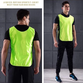 เสื้อเอี๊ยมกีฬา ฟุตบอล บาสเก็ตบาส กีฬาแบบทีม สำหรับฝึกช้อม ฝึกอบรม แบบเปิดข้าง Football