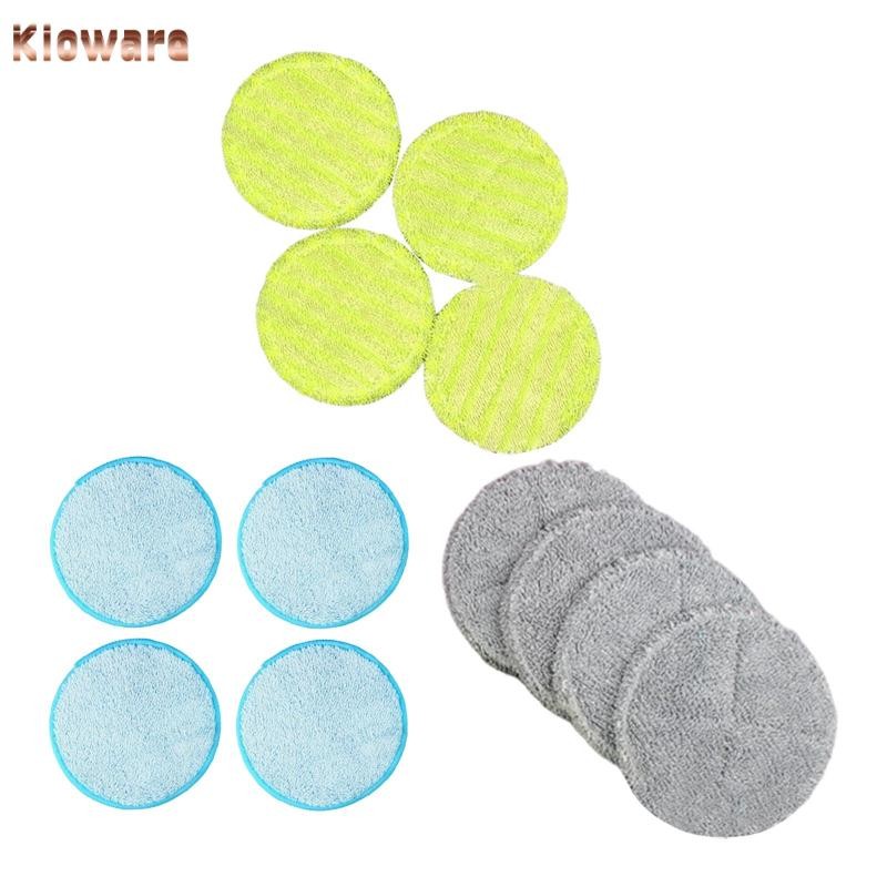 [โคลแวร์] หัวเปลี่ยนม็อบโรตารี่ 4x,แผ่นซับไฟฟ้า,รอบ,เครื่องล้างทําความสะอาดได้สําหรับซับทําความสะอาดพื้นเปลี่ยนหัวแผ่นขัดพื้น