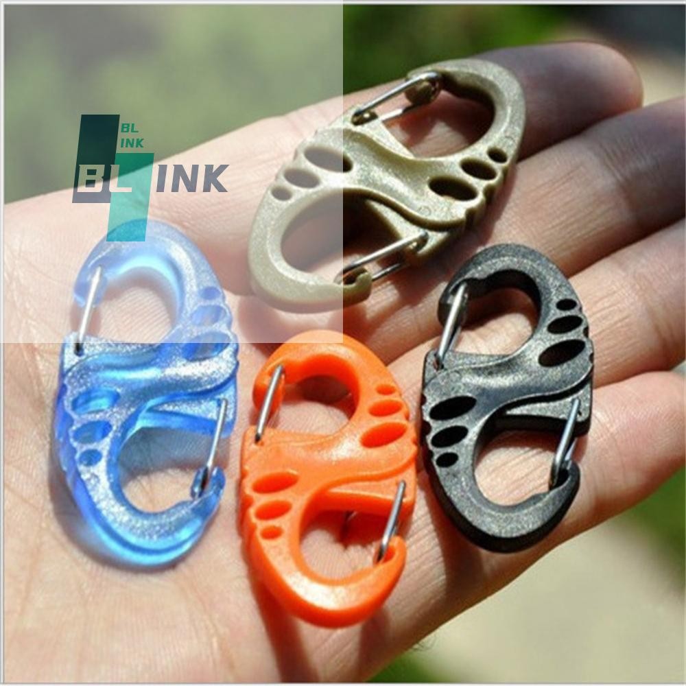 Carabiner Snap Mini Buckle หัวเข็มขัดกลางแจ้ง Camping Quickdraw Carabiner