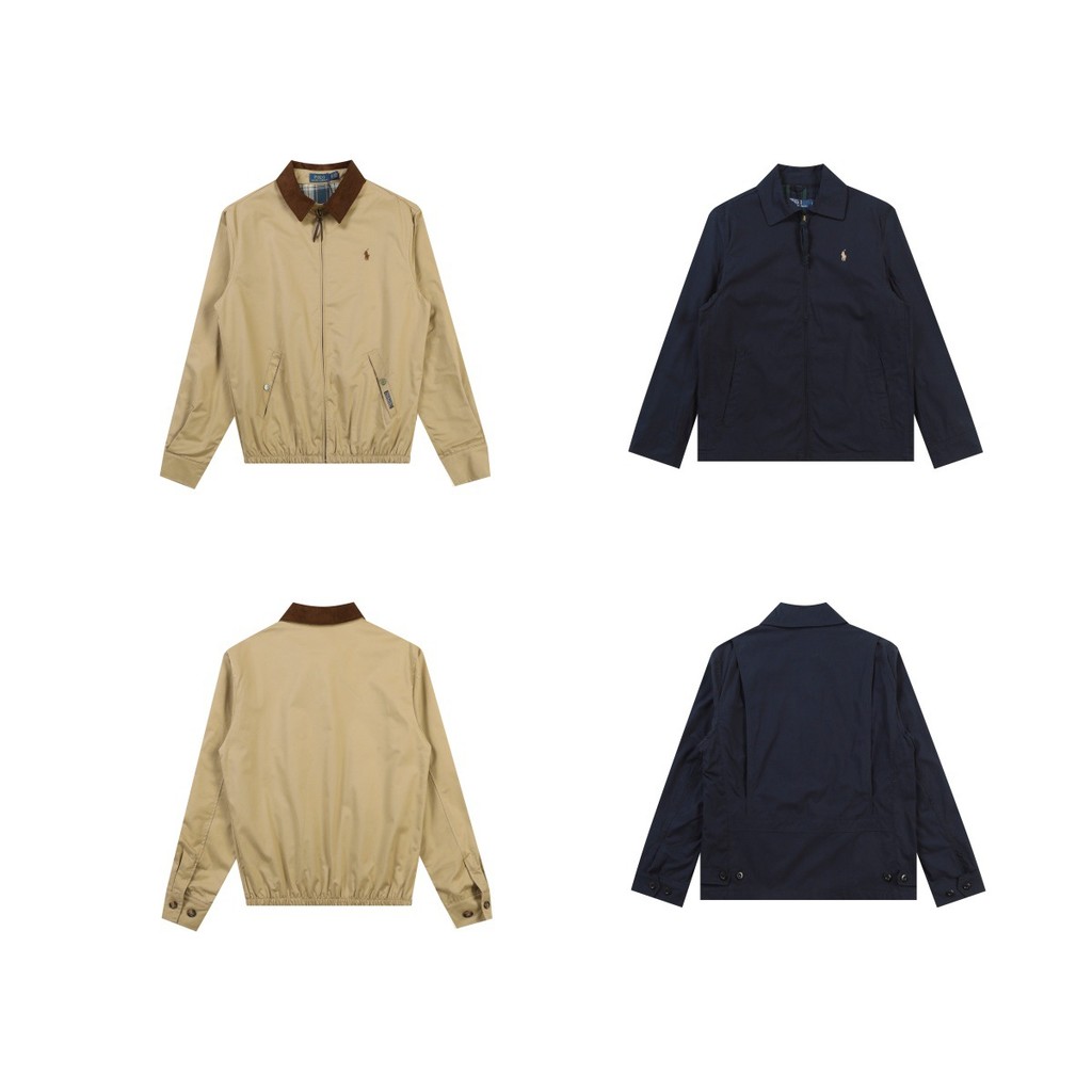 Ralph Lauren Old Money Style ปักธุรกิจผู้ชายผู้หญิงเสื้อแจ็คเก็ต