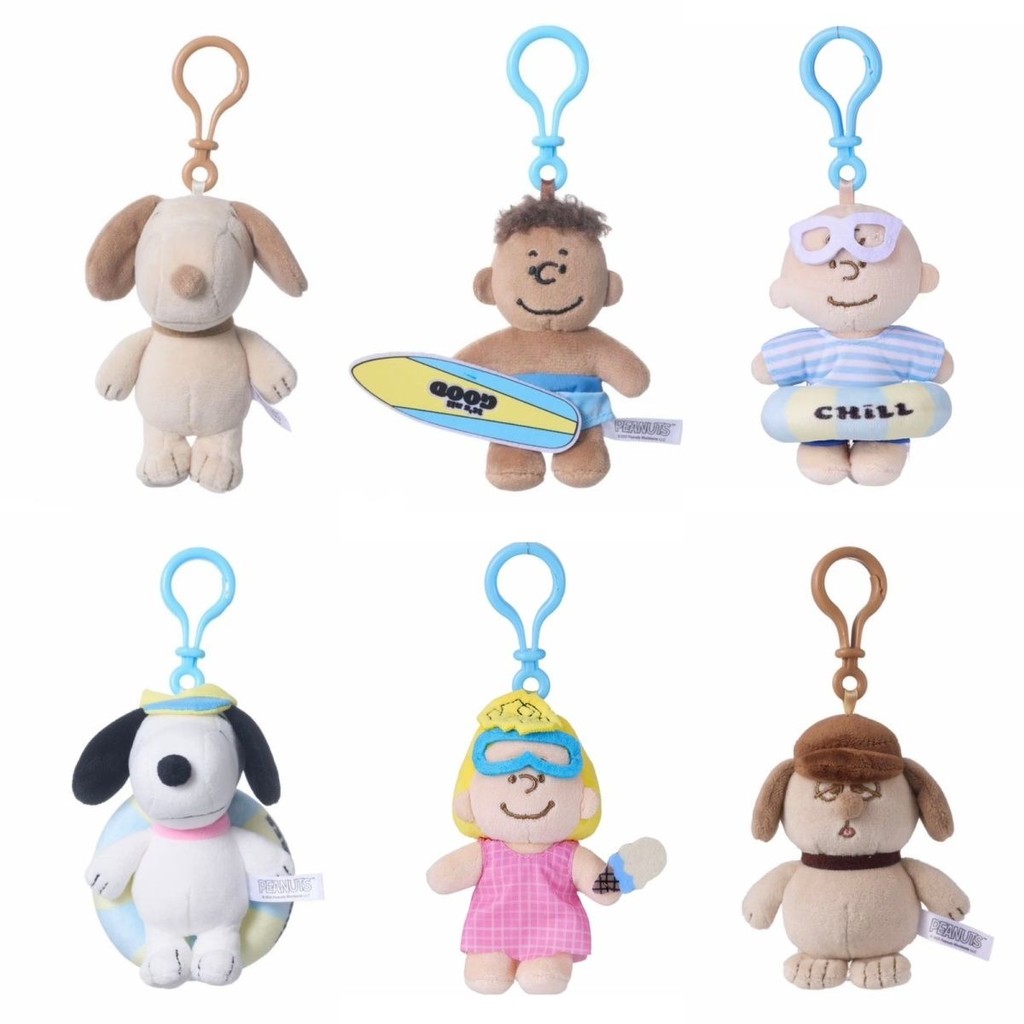 Snoopy Snoopy MINISO MINISO MINISO Snoopy Round the Sea Diary Series เครื่องประดับตุ๊กตา