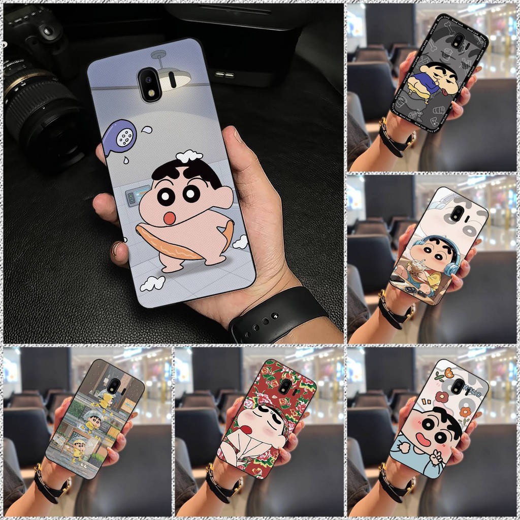 ทนทาน Graffiti เคสโทรศัพท์สําหรับ Samsung Galaxy J4 2018/J400F ซิลิโคนกันกระแทกป้องกันฝุ่นแฟชั่นออกแ