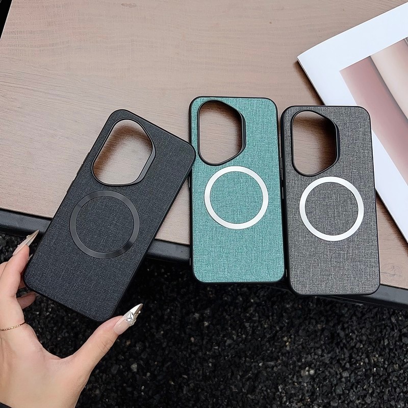สําหรับ Honor 400 Lite Honor 400 Pro กรณีผ้าหรูหรา PC Hard แม่เหล็กฝาครอบโทรศัพท์สําหรับ Honor 400 Pro 400Lite