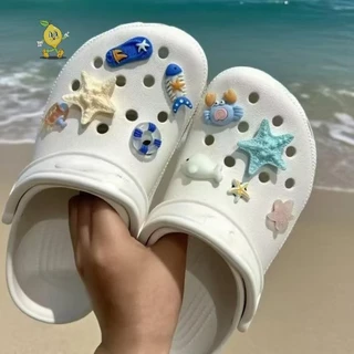 ชุดประดับรองเท้าแตะOcean Series ออกแบบเองได้ สำหรับฤดูร้อน