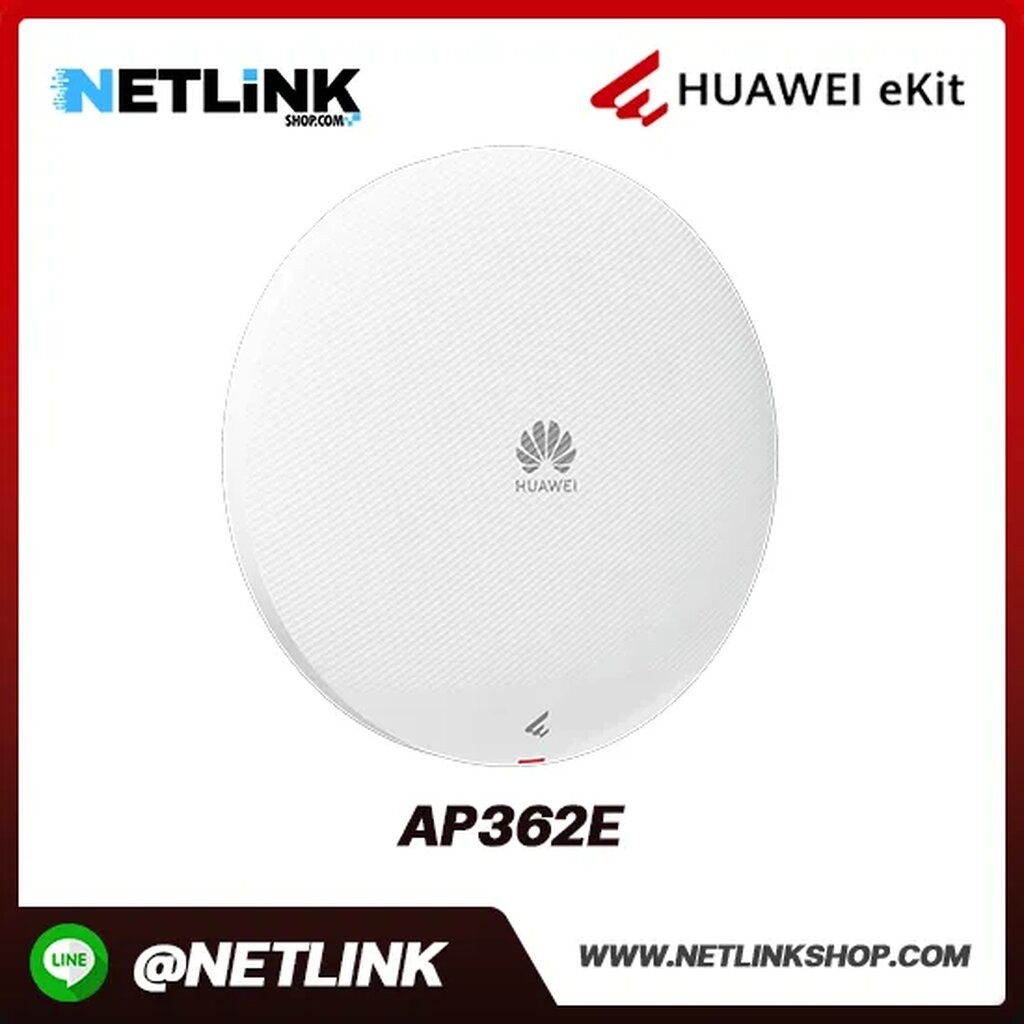 อุปกรณ์ขยายสัญญาณ HUAWEI eKIT รุ่น AP362E Settled AP | Wi-Fi 6 | 2.975 Gbps device rate | Dual-radio
