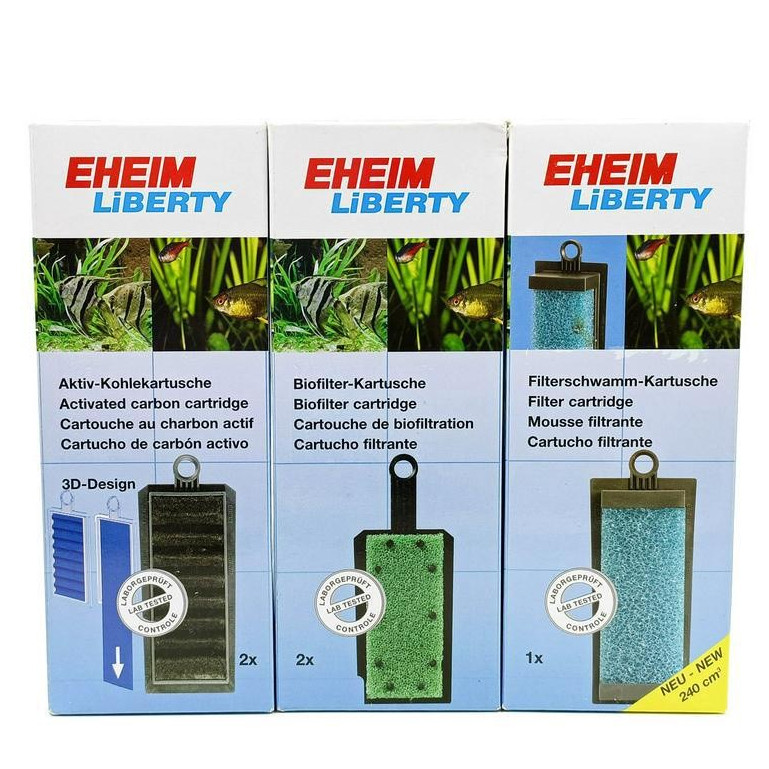EHEIM Liberty Filter แผ่นกรองสำหรับเปลี่ยนทดแทนสำหรับเครื่องกรองแขวน EHEIM Liberty ทุกรุ่น ของแท้