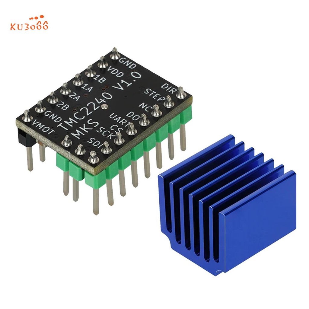 สําหรับ MKS TMC2240 Stepper Motor Driver เงียบเปลี่ยน TMC2209 TMC5160 สําหรับ SKR V1.4 Turbo 2 Octop