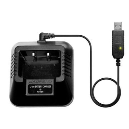 Baofeng UV5R Charger USB Charger 7.4v UV5R UV5RE UV5RA UV5R+Plus #