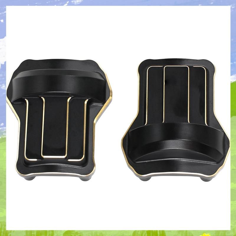 ทองเหลืองด้านหน้าและด้านหลัง Differential เพลาสําหรับ 1/10 RC Crawler FMS FCX10 RC Crawler รถอัพเกรด