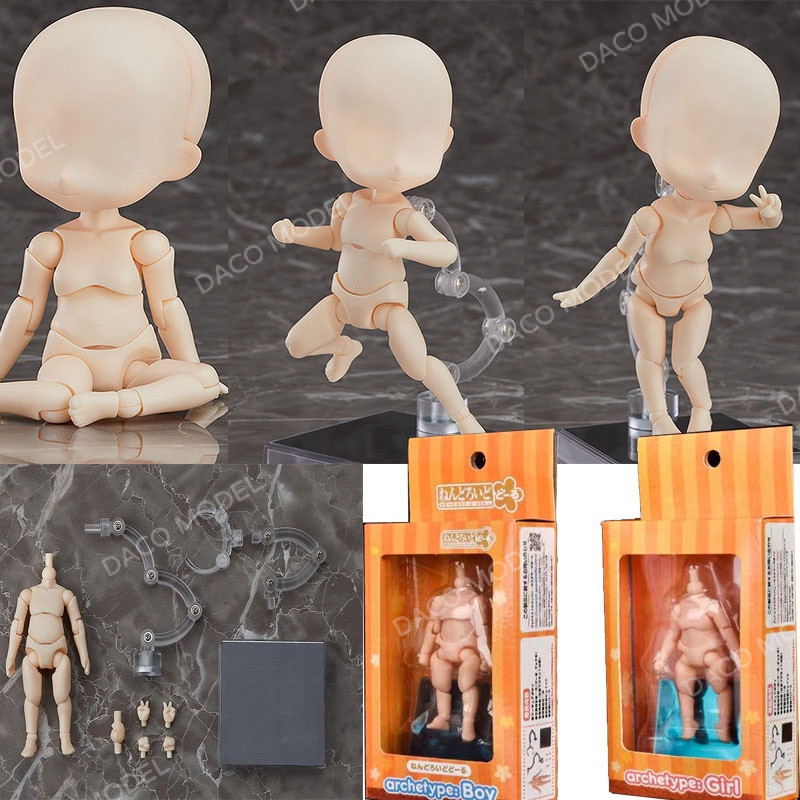ตุ๊กตา GSC Nendoroid Body Kun ตัวตุ๊กตาชายและหญิง ตัวตุ๊กตาแอคชั่นฟิกเกอร์