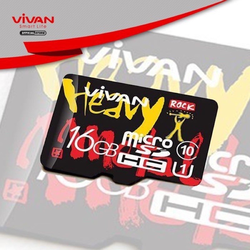 VIVAN Micro SD Class 10 TF Card การ์ดหน่วยความจํา 16GB 32GB 64GB MMC ของแท้ - รับประกัน 1 ปี