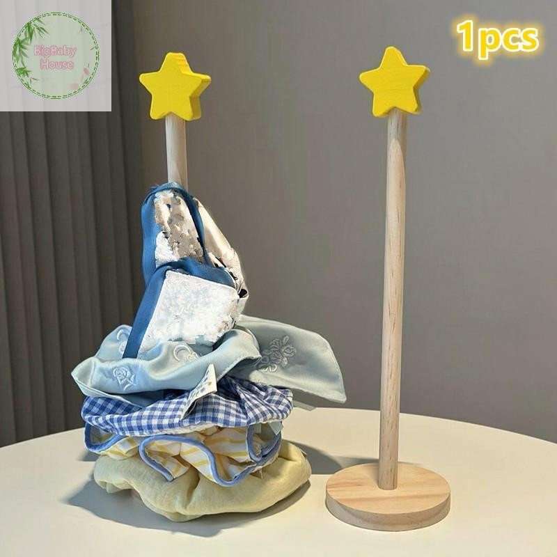 BigBabyHouse ไม้ผม Scrunchies Organizer ผมขาตั้งสร้อยข้อมือ Hairpin Organizer ชั้นวางของ TH - รูปที่ 4