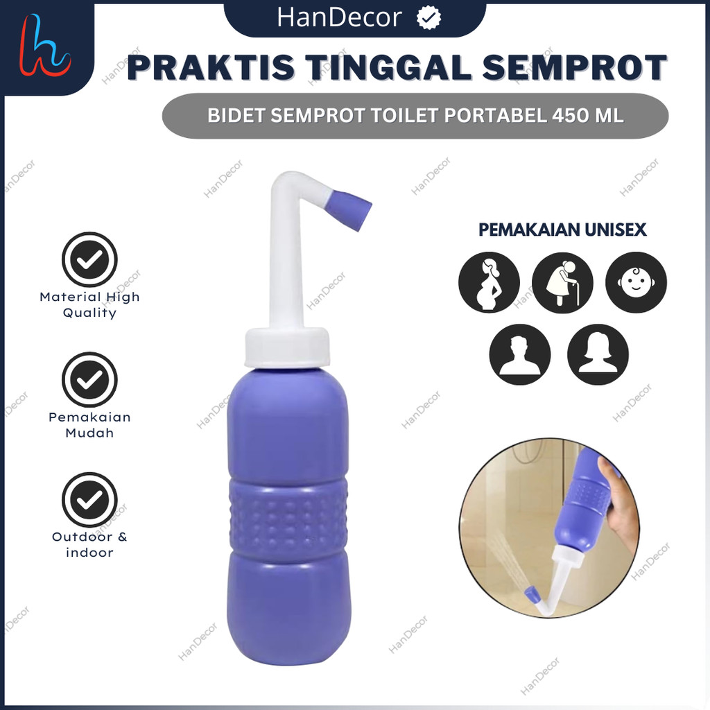 แบบพกพา Bidet Spray Travel Tool Cebok Spray Travel Bidet Sprayer แบบพกพา Cebok Spray สําหรับ Rinsing