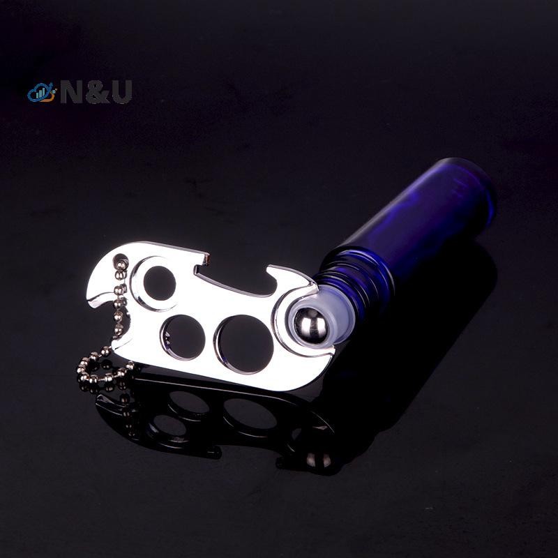 N&U 1 ชิ้น Metal s Bottle Roller Balls และ Caps Opener Remover Key Tool COD