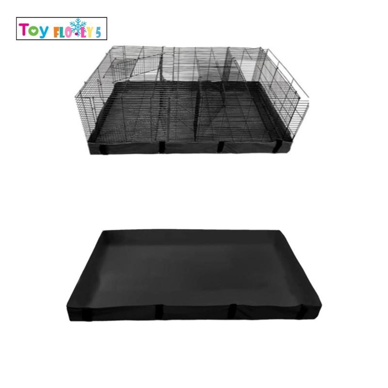 [Flurishroly5] หนูตะเภากรง Liner Habitat ผ้าปูที่นอนที่ถอดออกได้กันน้ําล้างทําความสะอาดได้ 46.85x 24