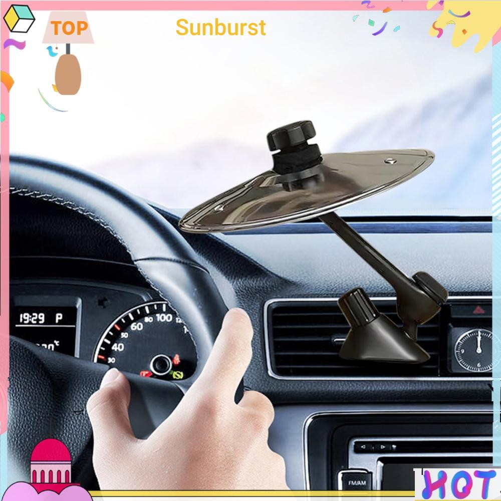 Car Crash Cymbal Air Vent Car Drum Cymbal Easy Clip-On Mini Cymbal สําหรับ Car Vent [Sunburst11.th]