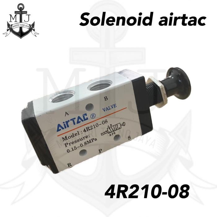 โซลินอยด์วาล์ว airtac 4R210-08