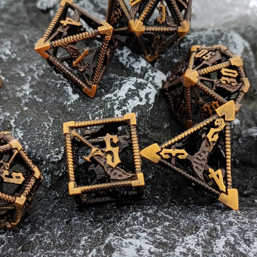 【พร้อมส่ง】พร้อมส่ง dnd dice ลําไย ลูกเต๋า การ์ด dice the dnd