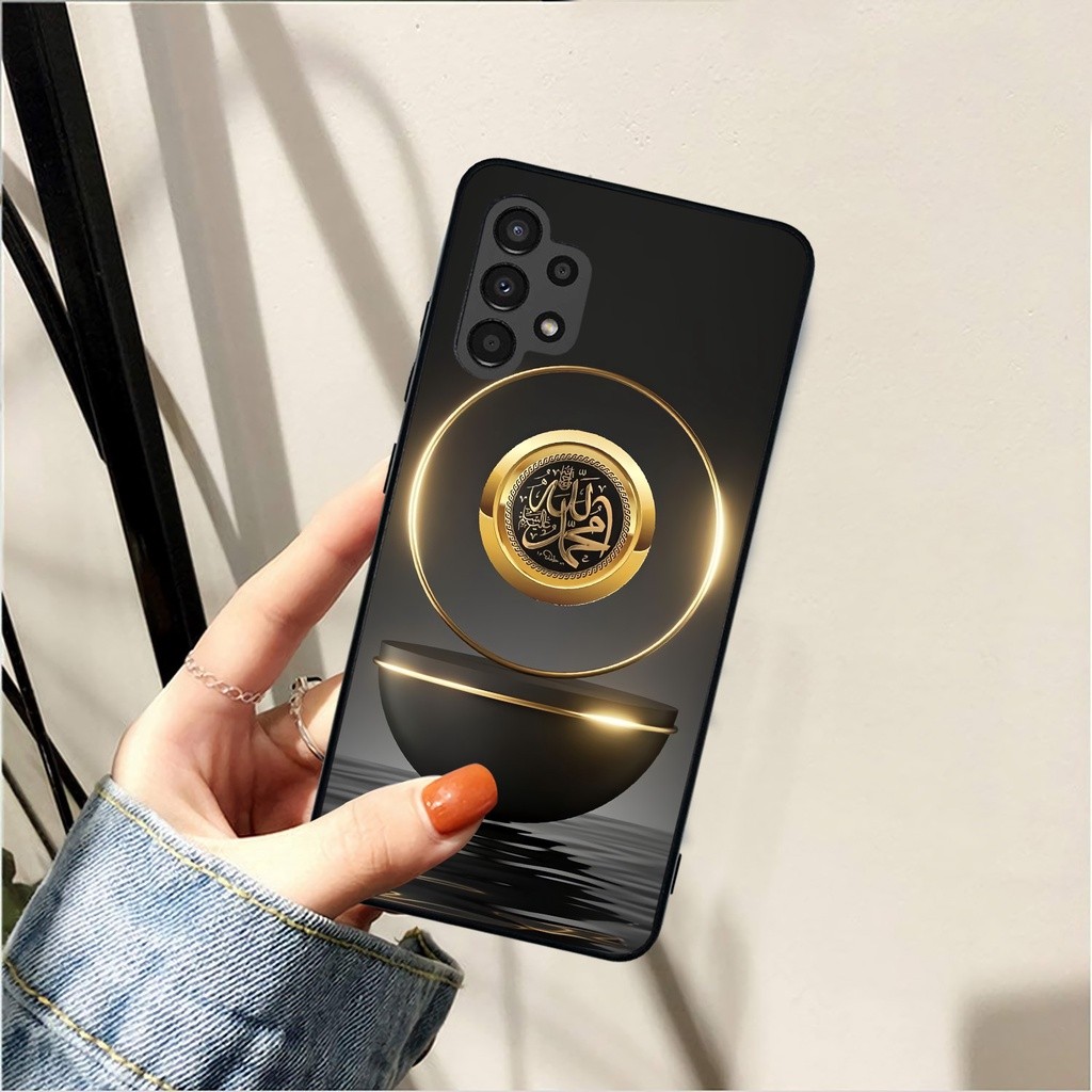 [SM76] เคสแบบกําหนดเองเคลือบเงา ALL TYPE Samsung A13 CALLIGRAPHY