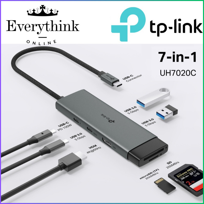 TP-LINK UH6120C 6-PORT HUB / UH7020C 7IN1 HUB / UH9120C 9-PORT HUB / UH3020C 3IN1 HUB / UH5020C 5IN1