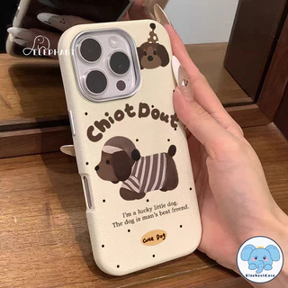 เคสไอโฟน 16 เคสกราฟฟิตี้ดัชชุนด์สุดเท่และตลก สำหรับ IPhone 17 AIR XR 15 13 16 11 14 12 Pro Max 15 14 16 Plus XS X