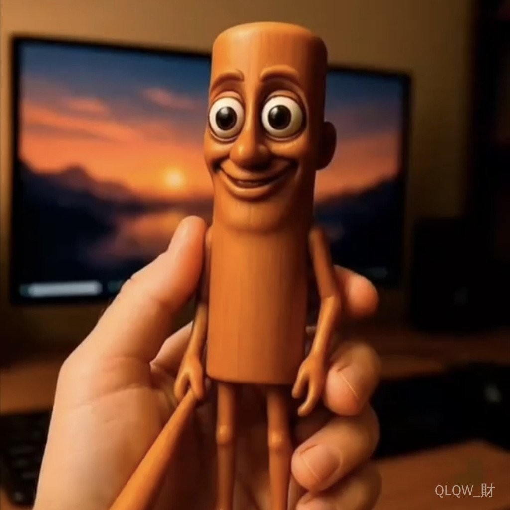 การพิมพ์ 3d, TungTung Sahur ไม้ Stick Man, ของเล่นโมเดล
