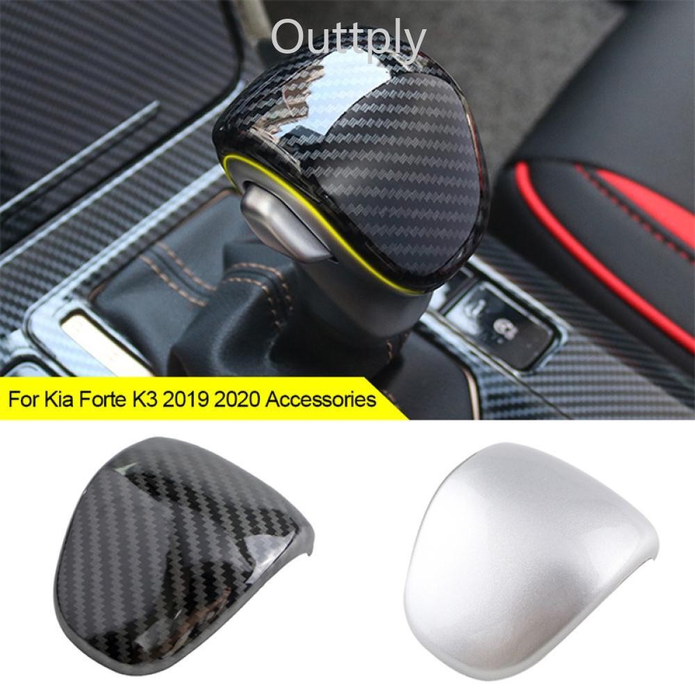Outtply ภายในรถ Shift Knob ป้องกันสําหรับ Kia Forte K3 2019 2020 อุปกรณ์เสริม O1Z8