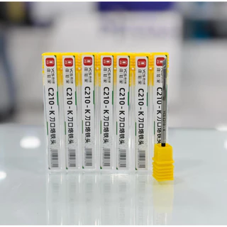 YCS C210 Series ปลายหัวแร้ง เซรามิกคุณภาพสูง เคลือบพิเศษ ทนความร้อนสูง กล่องเหลือง