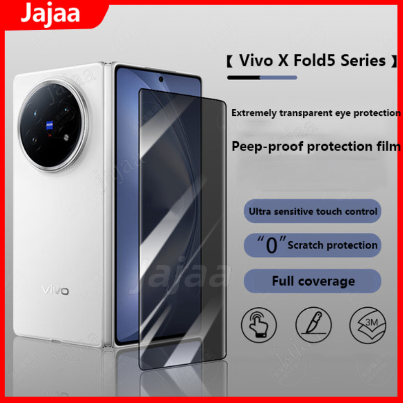Anti Spy ฟิล์มกันรอยหน้าจอสําหรับ Vivo X Fold5 Fold3 Pro X พับ 5 3 Pro 5G เต็มหน้าจอ Anti-Spy Glass