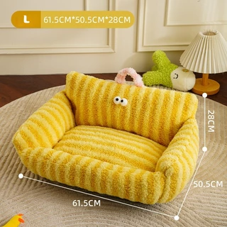 พร้อมส่ง ที่นอนแมว ที่นอนสุนัข ที่นอนสัตว์เลี้ยง เบาะนอนนุ่ม น่ารัก ให้ความอบอุ่น ทำความสะอาดได้