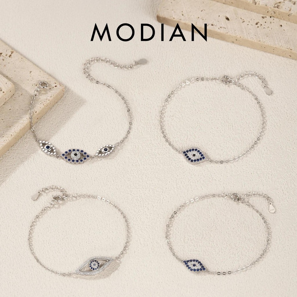 สร้อยข้อมือเงินSterling 925 มี.charmคริ스탈.Blueและ.Clear ออกแบบมาอย่าง.fineสำหรับผู้หญิง