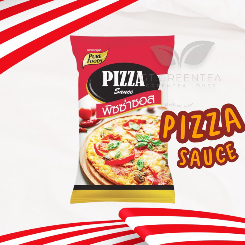 ซอสพิซซ่า เพียวฟู้ดส์ Pizza Sauce อร่อยไม่ต้องปรุง ขนาด 1000 กรัม