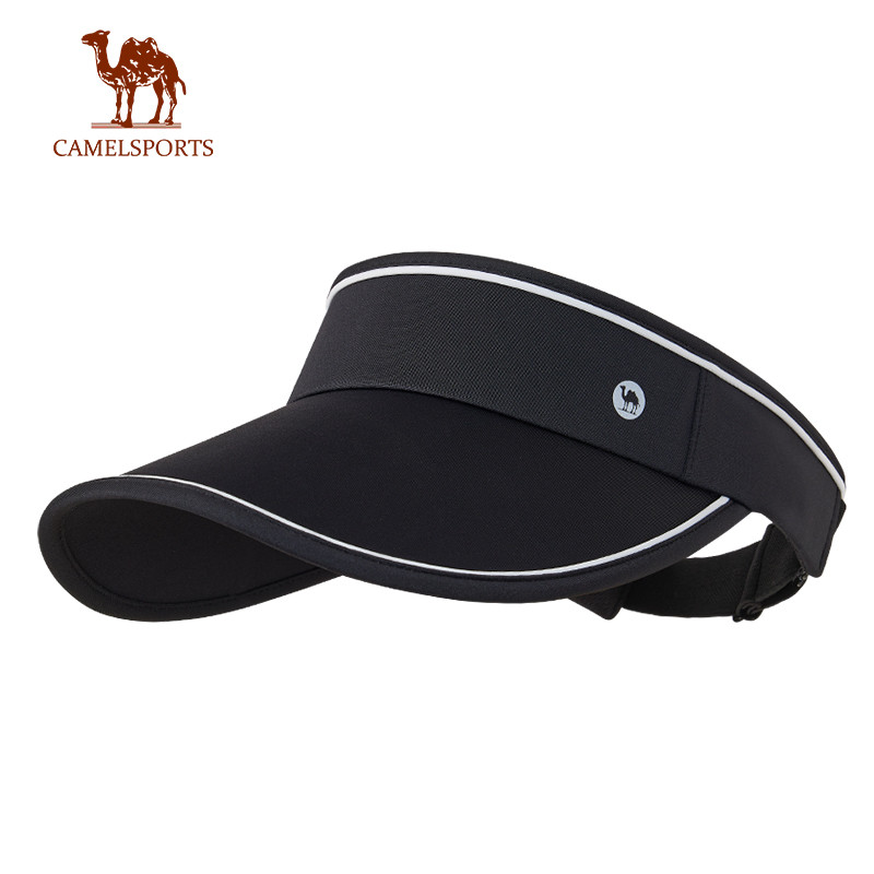 CAMEL SPORTS หมวกกันแดดรังสียูวีสำหรับกีฬาฤดูร้อน ออกแบบเปิดด้านบน สวมใส่ขณะขี่จักรยานหรือวิ่งกลางแจ้ง