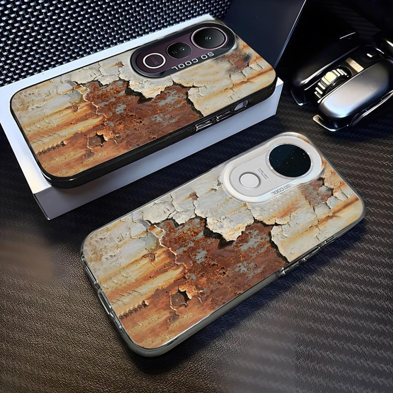 เคส Vivo V50 V40 5G เคส Vivo V50 Lite V40 Pro 5G เคส Vivo V50 Lite V40 Pro เคสแบบเก่าสนิมเฟอร์รูจินั