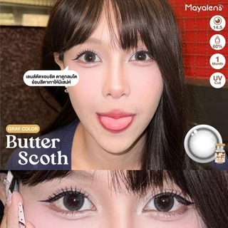 🔥คอนแทคเลนส์ ✨ขนาดมินิ✨Silicone Hydrogel ค่าอมน้ำ 60%✨Butter Scoth✨Mayalens Premium