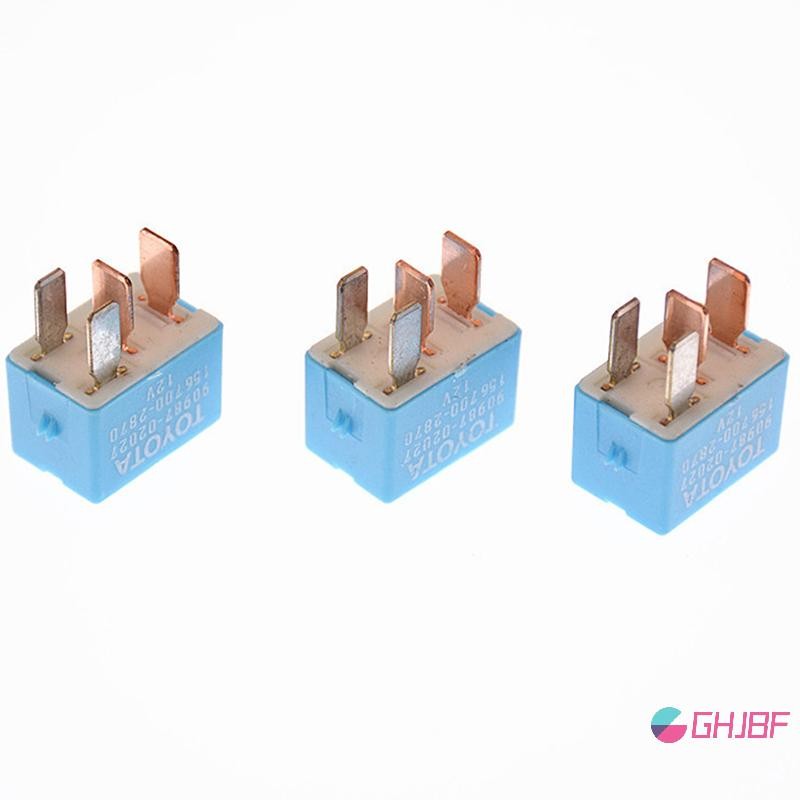 GHJBF] คุณภาพสูงอะนิเมะคอสเพลย์ขนาดเล็ก Denso Relay 12V 4pin รีเลย์ไฟฟ้ารถยนต์รีเลย์ขนาดเล็ก EFI รีเ