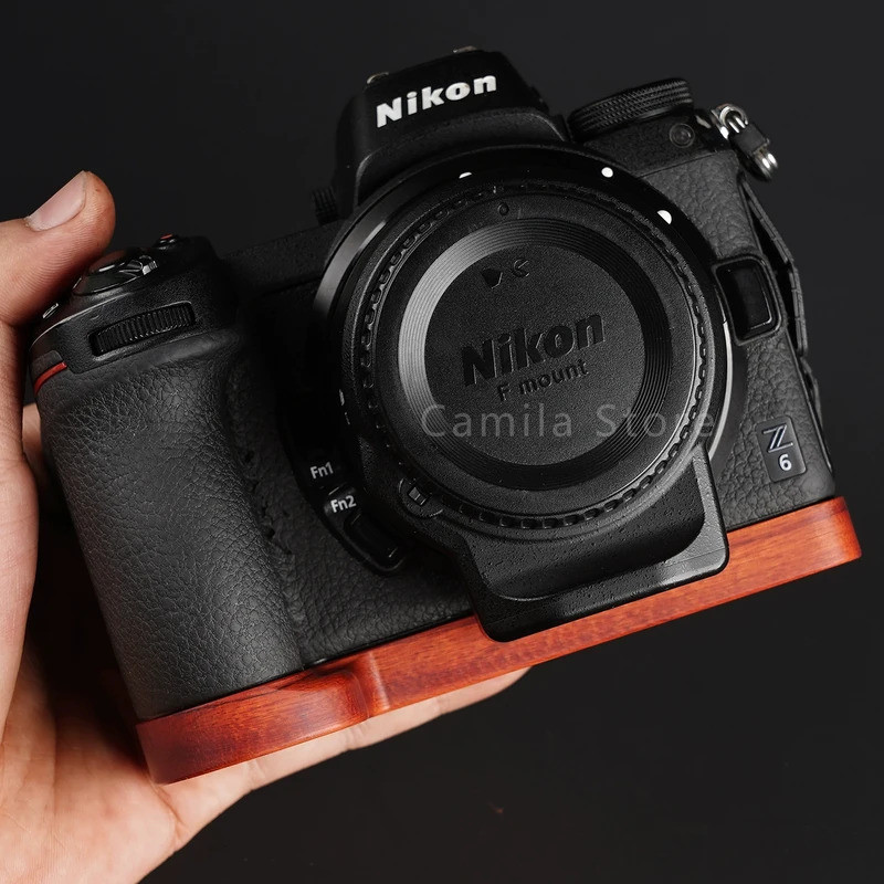 Ultralight ไม้แผ่นยึด hand Grip ฐานสําหรับ NIKON Z5 Z6 Z7 Z6II Z7II กล้องขาตั้งกล้องอุปกรณ์เสริม