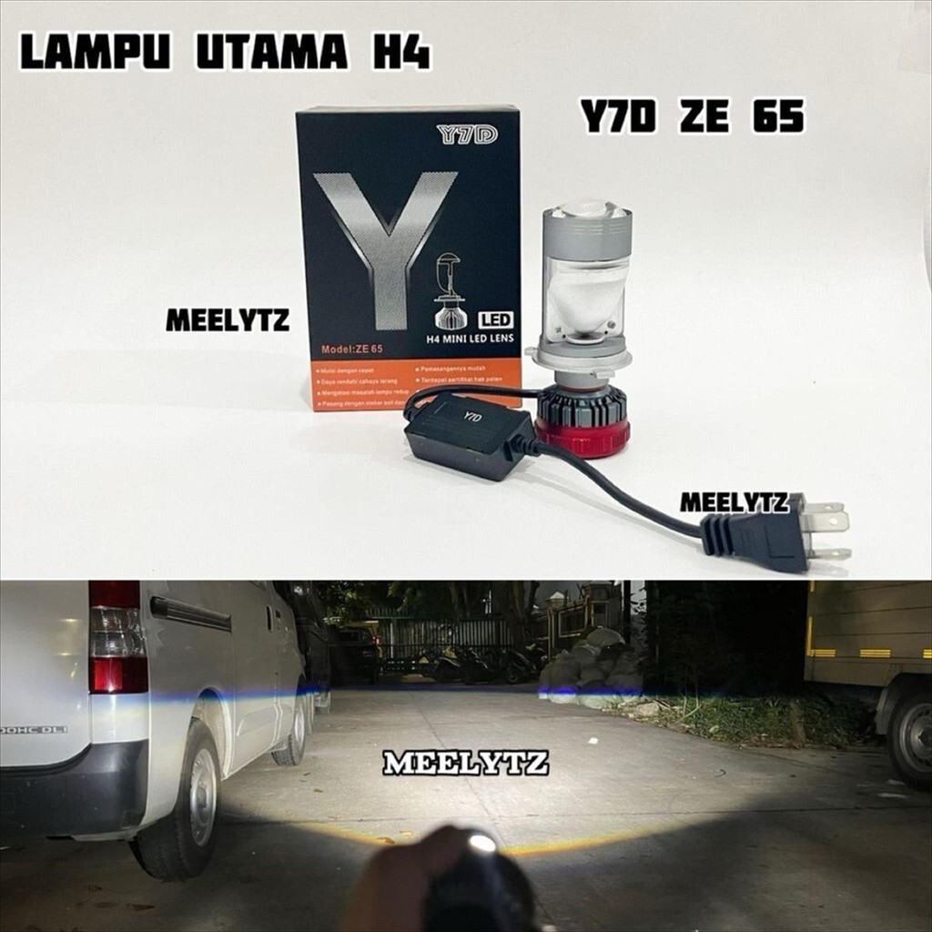 Y7D ZE 65 - H4 ไฟหน้า Led