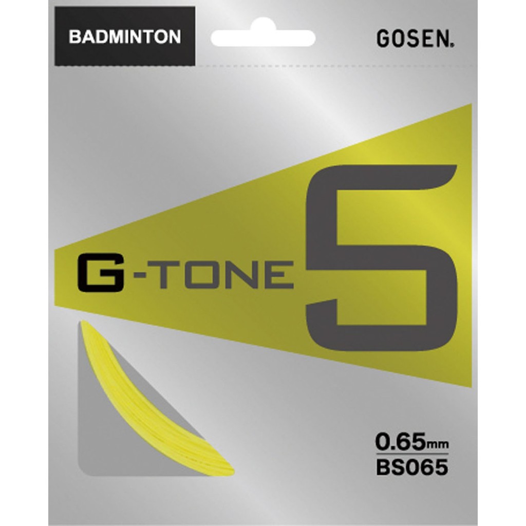 "2017 New Color Release" GOSEN "G-TONE 5BS065" Badminton String