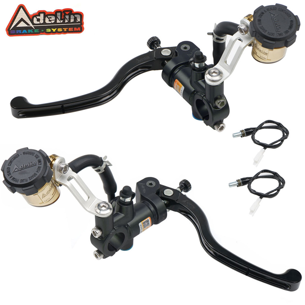 ปั๊มเบรกรถจักรยานยนต์ Adelin PX-1 14/15/16/17.5/19 มม. สําหรับ Kawasaki Yamaha Honda