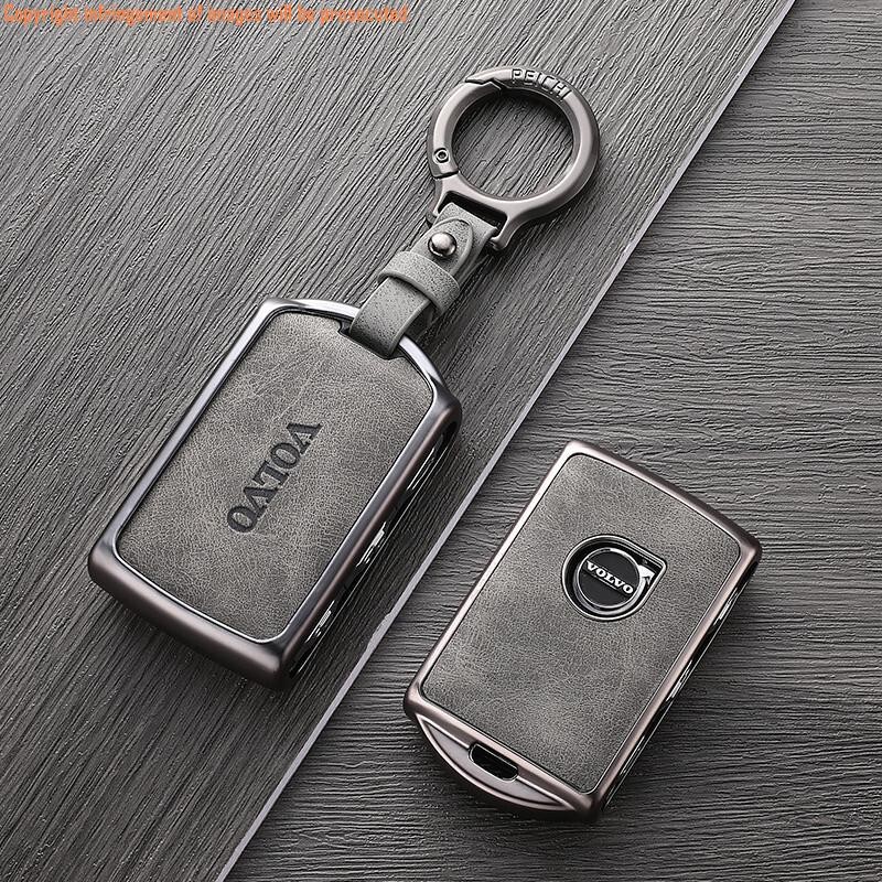 ฝาครอบกุญแจ Volvo Volvo xc60 s90 s60 xc40 xc90 s60 v40 v60 c40 พวงกุญแจ พวงกุญแจ พวงกุญแจ